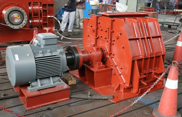 reversible impact hammer crusher