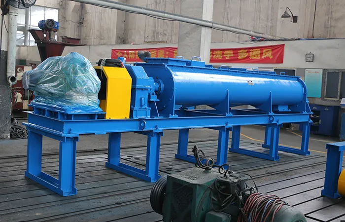 double shaft mixer