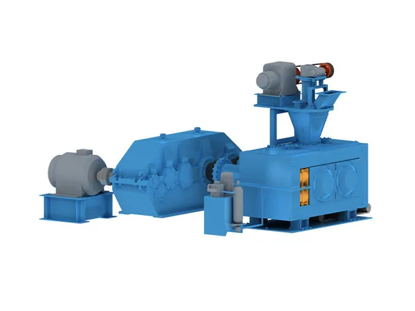 How does the sludge briquetting machine work?